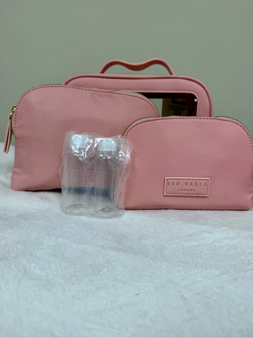 Ted Baker 3 Piece Cosmetic Pouch Set